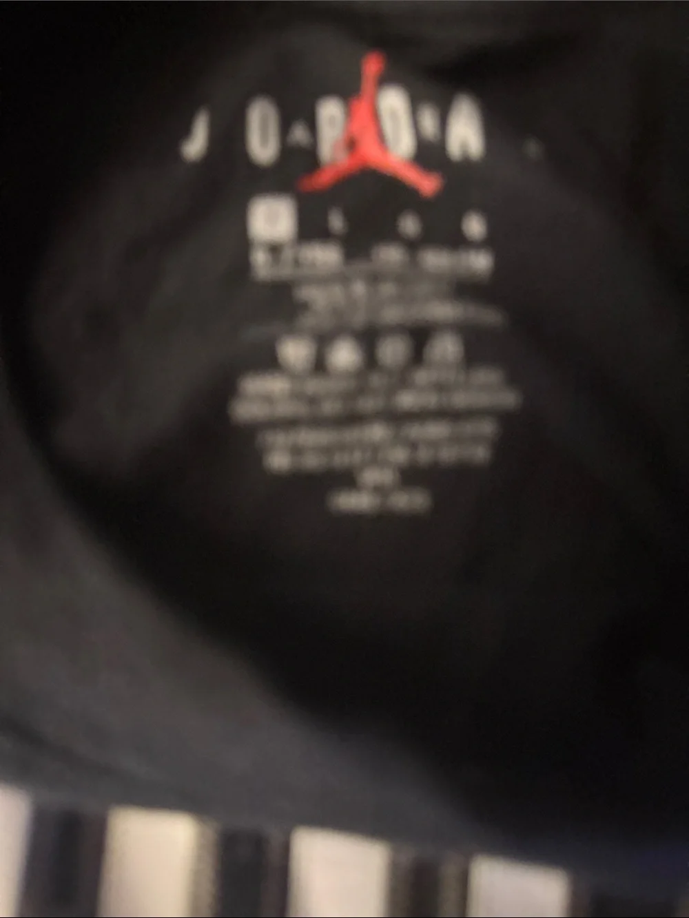 Kids Small 5-6 size basketball jump man Jordan Black Tee with Red 23 Graphic
